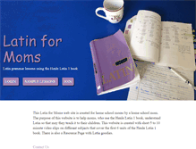 Tablet Screenshot of latin4moms.com
